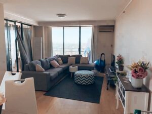 Apartment Sydney Image of living room - Moving to Australia on WHV